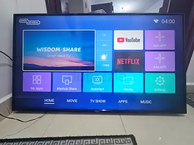 50-55 inch Smart LED TV - Works, Netflix & YouTube Ready