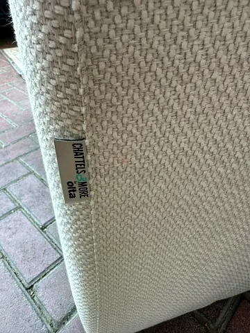 Chattels&more olta feather 🪶 filled modular sofa with footstool