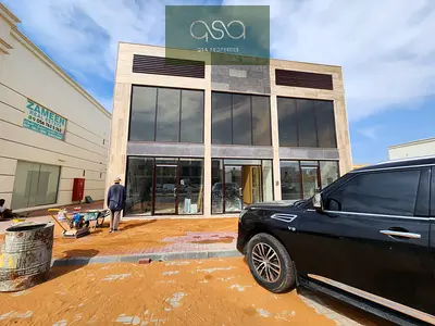 1 Huge Showroom and 3 Big Shops + Mezzanine | Ready to Move in Al Zahya Near Sheikh Muhammad Bin Za
