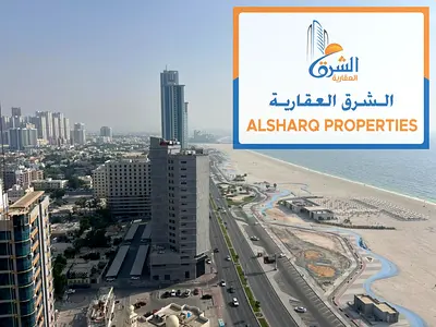 اجمل الشقق وأكبر المساحات   كورنيش عجمان  شقه ثلاث غرف وصاله  إطلاله بحريه علي الكورنيش مباشره  2بلكونه  اطلاله ممتازه  شقه مضيقه بالكامل  80الف  علي