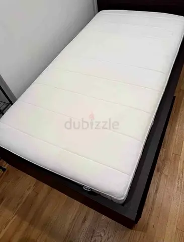 Ikea Single Bed with Mattress Available in Perfect Condition