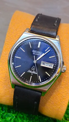 Vintage Seiko SilverWave Quartz Japan made Men's watch(Used) NO BOX NO PAPER