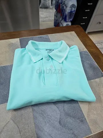 New Light turquoise men's polo shirt - Brand New