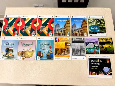 Year 6 & Year 7 books available for sale . IGCSE curriculum