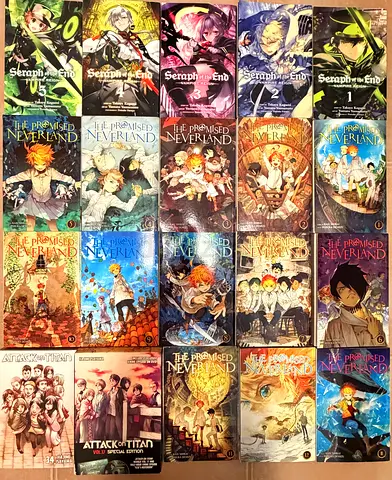 VERY URGENT 20 SHOUNEN MANGA COLLECTION FOR SALE