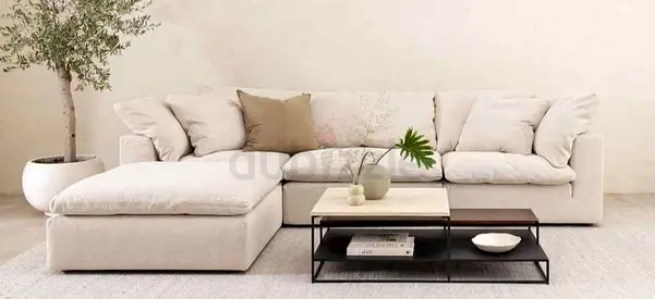 Cloud 4-Piece Modular Sofa - White.