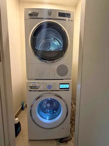 Siemens iQ800 9kg washer and iQ700 Smart Dryer 9kg set