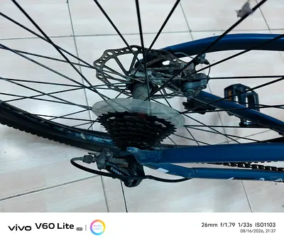 Used Mountain Bike - Rear Wheel with Gears and Disc Brake (Needs Tune-up)
