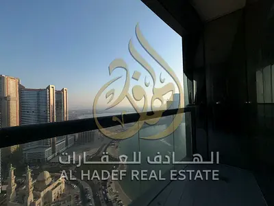 Spacious 2BR in Al Taawun | Partial Sea View | Master Bedroom | Balcony | Gym & Pool | Parking