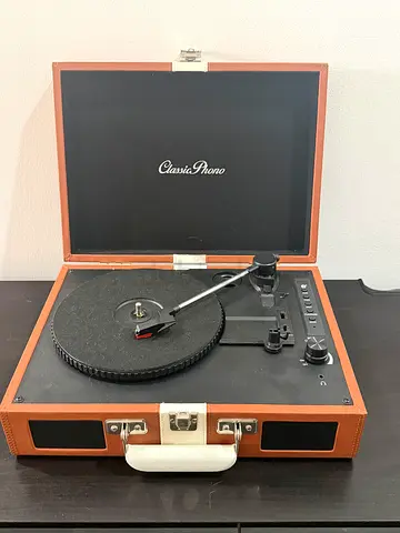 Vinyl Record Player (brand new: brand Lenco)