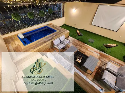 🏡 **Annual Rent - Al Zahia, Ajman** ✨ A distinctive villa featuring: 🛏️ 5 Bedrooms 🛋️ Majlis + Li