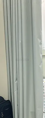 Sky Blue Blackout Curtains – 4 Pieces