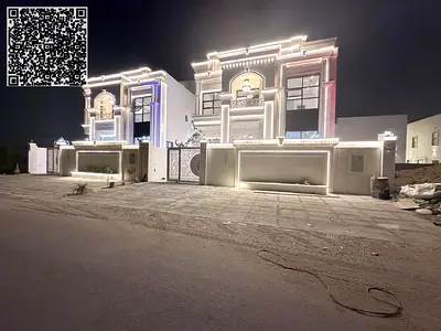 **متوفر فيلتان للبيع** 🏡 **فيلا مستقلة بتصميم كلاسيكي وواجهة حجرية أنيقة**