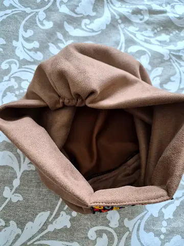 Turban cap with calligraphy