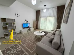 🏢Luxury and elegant fully furnished one-bedroom apartment for monthly rent in Al Shurooq Towers