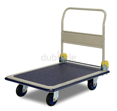 Used Folding Platform Trolley / Heavy Duty Hand Truck - Large Platform Cart