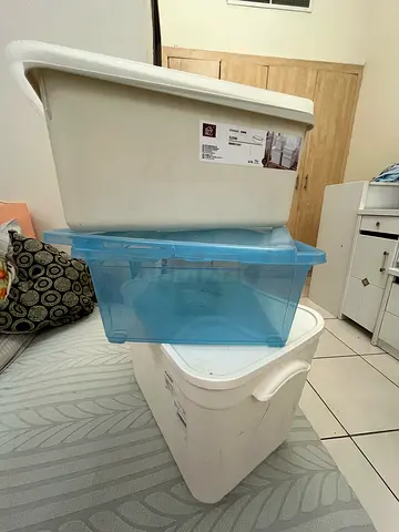 Container organizer boxes