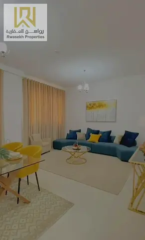 Luxury 1-Bedroom Apartment for Sale in a Fully Serviced Gated Community – Ajman ✨ Property Features: • Spacious master bedroom • Living room with an