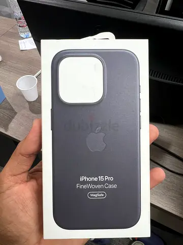 Brand new Apple iPhone 15 Pro FineWoven Case (Midnight) - Sealed Box