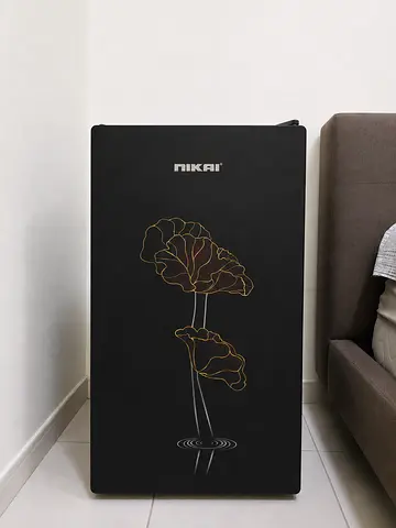 Nikai Compact Refrigerator - 90L Single Door Mini Fridge, Good Condition