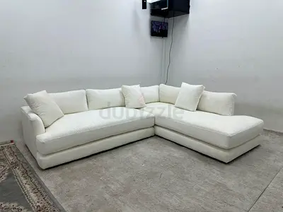 Great condition west elm lshape sofa
