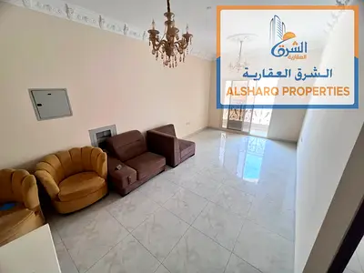 1BR Apartment in Al Jurf 2 with Master Bedroom, 2 Bathrooms, Central AC, Maintenance Included and Near Al Aqsa School.