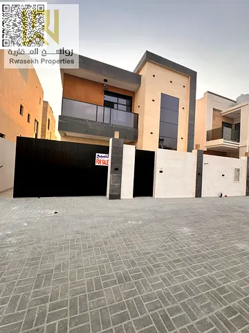 Super Deluxe Luxury Villa for Sale in Al Helio, Ajman | 5 Master Bedrooms | 4,000 Sq. Ft. | Premium Personal Finishing