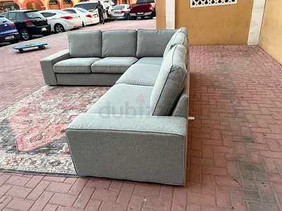 Same like new Condition IKEÀ ____ KIVIK Corner Sofa light gray