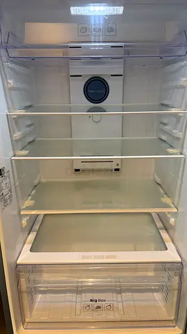 Samsung - refrigerator in good working condition - spacious shelving - 8 months usage.