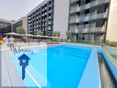 LAVISH STUDIO AVAILABLE FOR RENT IN ALJADA EAST VILLAGE WITH KITCHEN APPLIENCES STOVE AND WASHING M