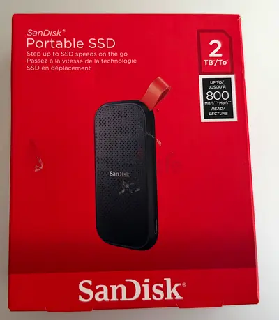 Sandisk Portable SSD USB3.2 2 TB