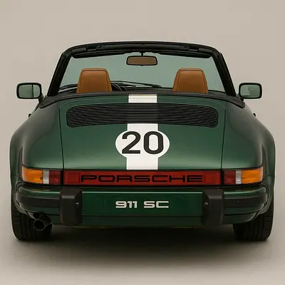 1987 Porsche 911 — миниатюра 4