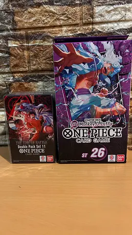 One Piece TCG Double pack OP 16 & ST 26