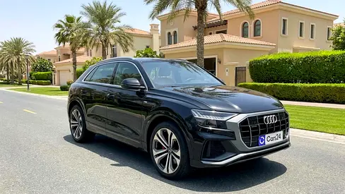 AED 2,994/month | 0 Downpayment | Free 1 Year Warranty | 30 Day Return | AUDI Q8 2023