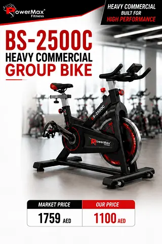 PowerMax Fitness BS-2500C Heavy Commercial Group Bike