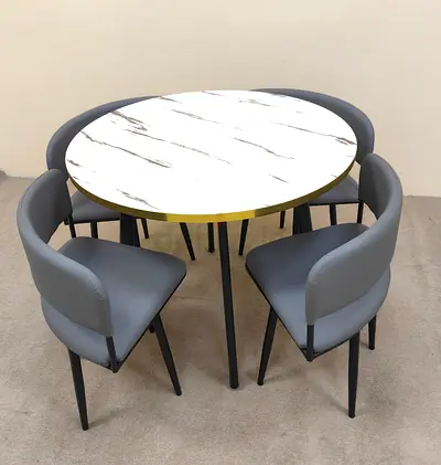 Daning round table and chair brand new