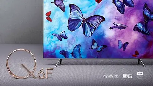 Samsung 55" Smart QLED TV - 4K, 55Q6F