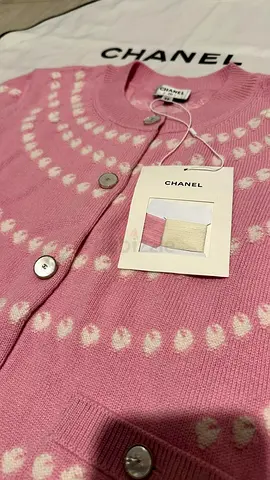 Chanel Pink Cardigan