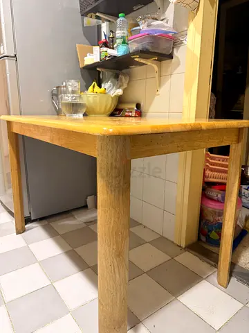Solid Wood Kitchen Table / Dining Table - Used