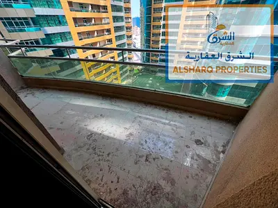 Spacious studio apartment with separate kitchen and large balcony overlooking the garden, suitable for families.