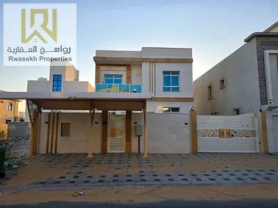 Luxury Villa for Sale in Al Zahya, Ajman A great opportunity to own a modern villa with high-end finishing in a prime location close to all essential services.
