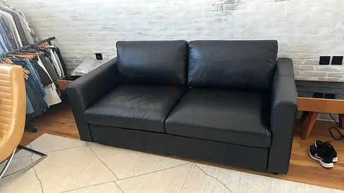 As new Ikea high end quality Vime Two seater Sofa Bed