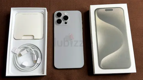 Iphone 15 promax 256gb Natural titanium