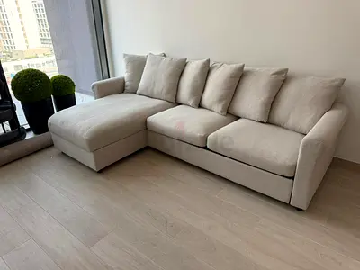 Ikea Groilld L Shape Sofa bed Beige