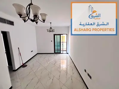 Second tenant - Family accommodation - Balcony with open view - Central air conditioning - Free maintenance - Easy access to Sharjah and Dubai