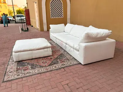 Amazing Condition Marina home sofa with footstool