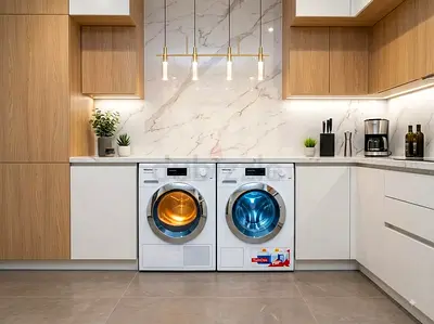 Miele Front-Load Washer & Dryer Pair – White | Excellent Condition | Free Delivery