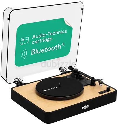 House of Marley Revolution Wireless Turntable Bluetooth - 3-Speed