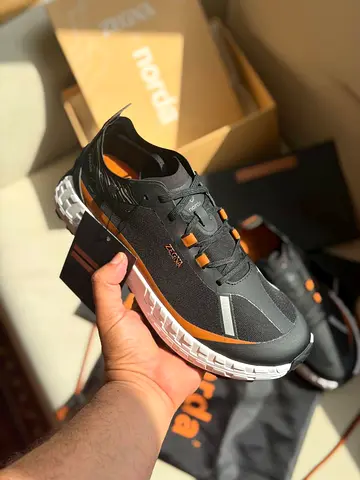 ZEGNA X NORDA BLACK SNEAKERS