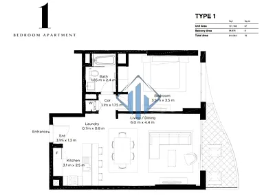 Fully Furnished 1BR | Ready to Move In | Central-1
